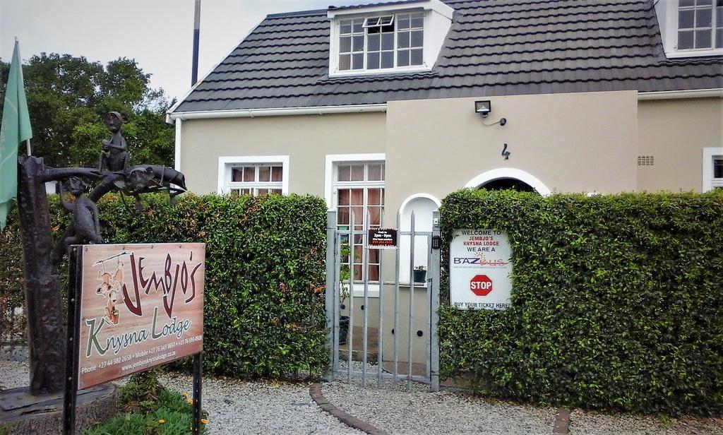 Jembjo'S Knysna Lodge & Backpackers Exterior foto